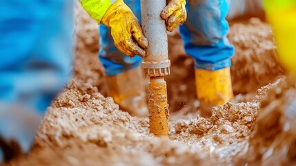 Water Well Drilling Services, expert in boring wells, installing pumps, providing reliable groundwater solutions for consistent water supply in diverse environments