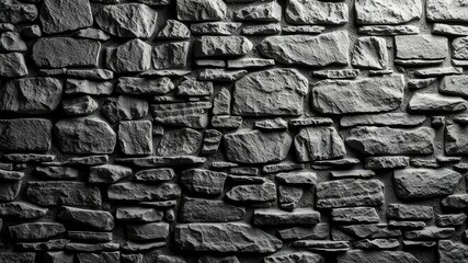 Stone wall background, Stone texture wallpaper, Vintage  stone Wall Texture with Spotlight Effect