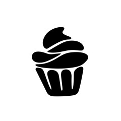 cupcake silhouette