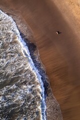 waves on the beach