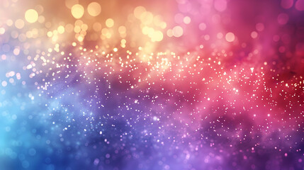 Colorful abstract background with bokeh lights and gradients, creating a dreamy atmosphere