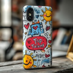 Obraz premium TOP talents, Celebrate World Compliment Day with creativity and expressions of kindness using vibrant designs