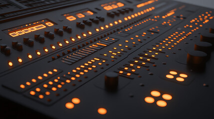 Exploring musical technology studio environment digital equipment close-up view innovative concepts for musicians