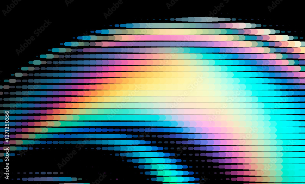 Poster colorful, dynamic vector illustration with curved lines and vibrant gradients creating a lively, abs