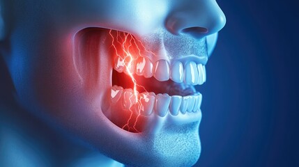 Toothache Pain Illustration