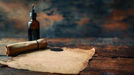 Vintage Writing Tools Arrangement