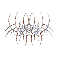 Chrome Neotribal Design Element