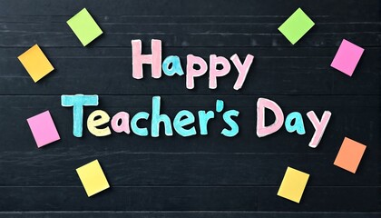 Happy Teacher's Day.