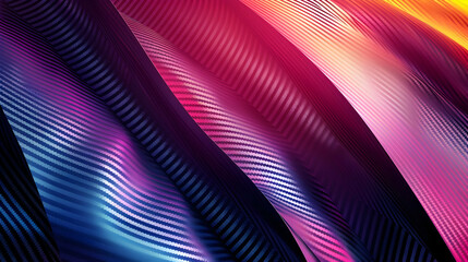 Abstract colorful waves with flowing patterns creating a dynamic visual experience