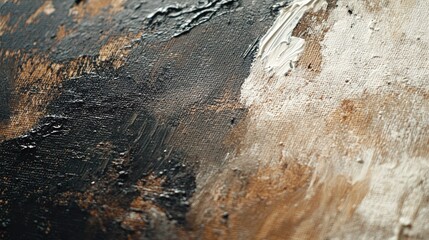 a close-up of a painter&acirc;&euro;&trade;s canvas, ready for artwork.