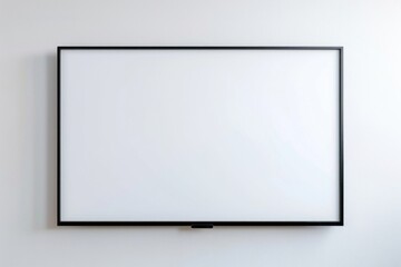 Obraz premium Modern blank whiteboard wall-mounted