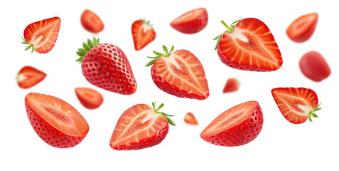 Sweet Symphony: The Vibrant Strawberry Ensemble