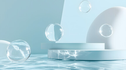  A_water-inspired_3D_podium