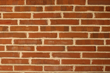 Obraz premium Mur de briques de couleur rouge, orange 