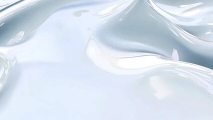 Abstract flowing patterns create calming visuals