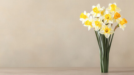  romantic daffodil bouquet