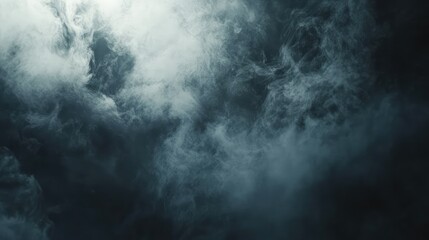 Thin layers of smoke floating in mid-air, creating a soft and mysterious effect with plenty of open space.