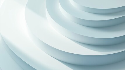 Obraz premium Elegant Curves Create Harmony in Soft Light