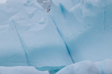 Patterns in Antarctica iceberg