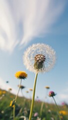 Naklejka premium 민들레