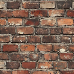 Fototapeta premium Backsteinmauer, Generative AI