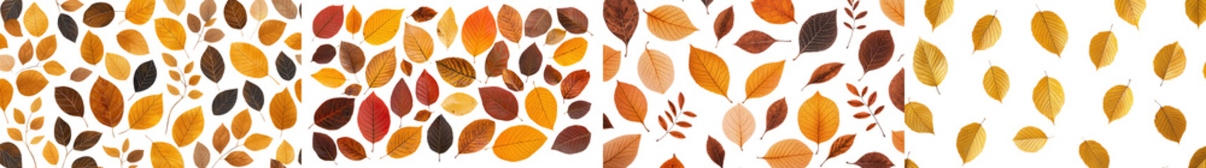 Obraz premium Vibrant autumn leaves backdrop with beautiful fall foliage patterns and colors Nature environmental scene with bright orange yellow and red leaves on trees in a lush scenic forest landscape