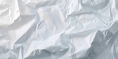 Obraz premium A white piece of paper with a lot of wrinkles