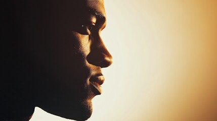 a profile picture of a man with an inspirational quote overlay.