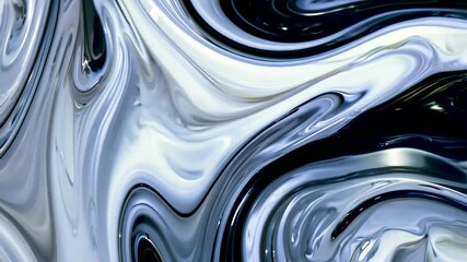 Flowing patterns of abstract liquid art