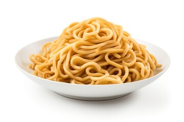 Noodle spaghetti pasta plate.