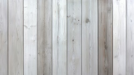 Obraz premium Light Gray Wood Plank Wall Texture