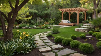 garden in the park