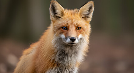 red fox portrait