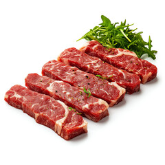 Savor the Exquisite: Raw Beef Steaks Ready for Grilling