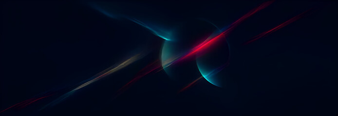 Naklejka premium illustrazione sfondo con elementi astratti e motivi geometrici a tema surreale