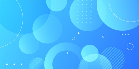 Abstract blue circle background with a smooth blue gradient. Features geometric patterns, ideal for modern designs, digital projects, banners, and creative visual presentations.
