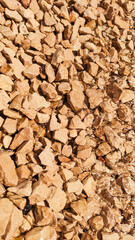 Crystal clear water gently flowing over smooth pebbles in croatia background wallpaper copy space