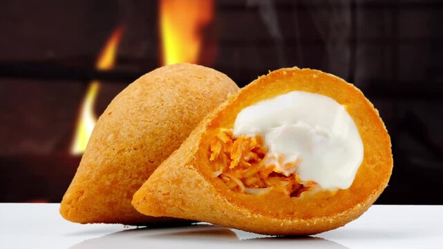 Brazilian Snack, coxinha e galinha
