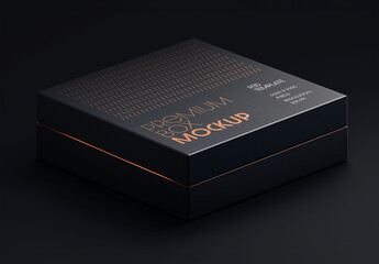 Premium Box Mockup for Luxury Brands Generated With AI