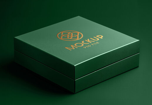 Premium Box Mockup for Luxury Brands Generated With AI