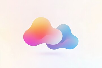 Graphic App Logo Design: Modern, Clean, and Minimalist Icon Featuring the Number Two. Perfect for a tech startup, design agency, or creative business. A versatile and visually appealing logo concept, 