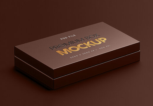 Premium Box Mockup for Luxury Brands