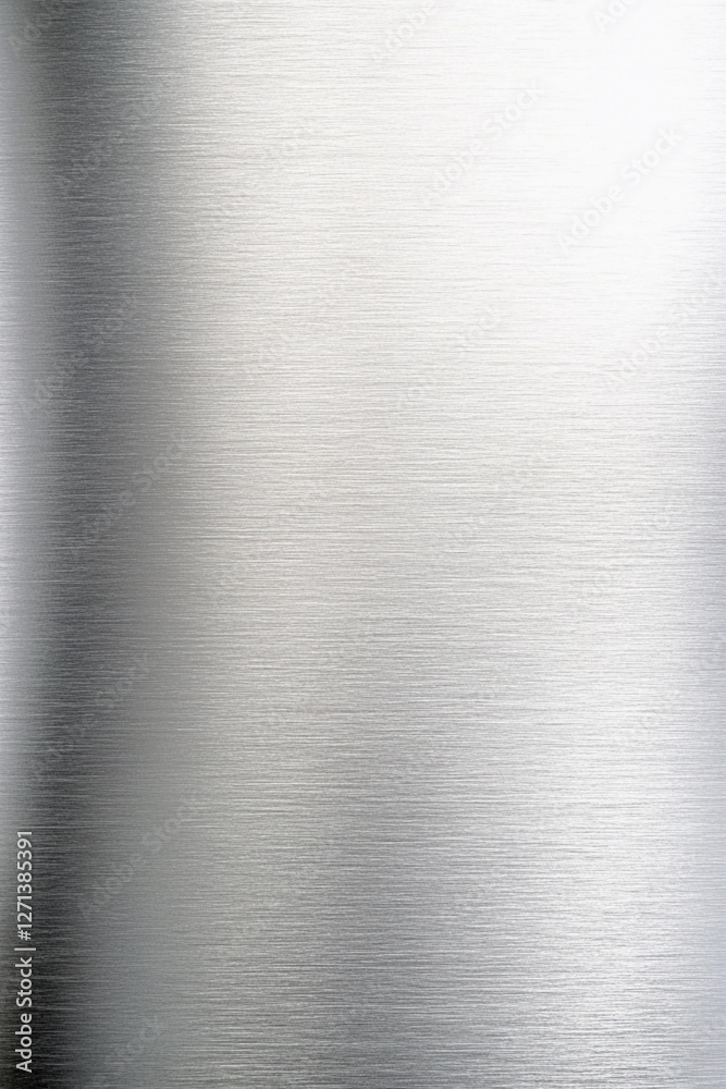 Poster brushed metal surface with subtle reflections and texture