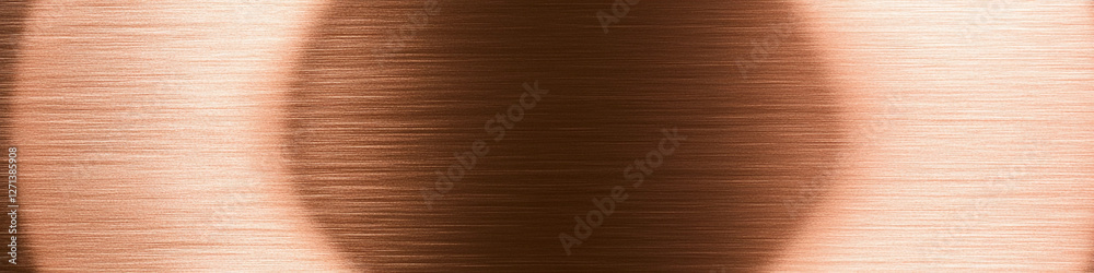 Aufkleber textured metallic surface with circular pattern and light play