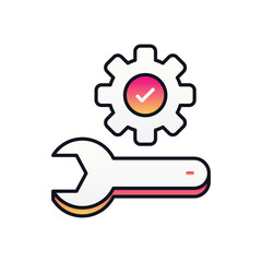 Seo Support vector icon