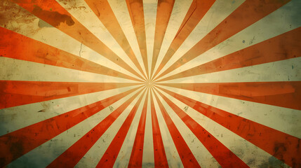 Vintage sunburst background with distressed texture, ideal for retro-themed designs and posters (1)