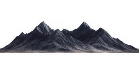 mountain isolated transparency background.