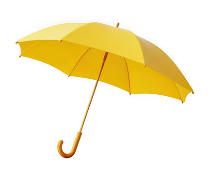 Yellow umbrella 