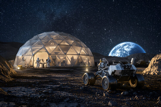 Astronauts on an Alien World