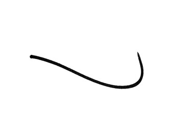 marker lines isolated brush stroke mark hand draw scribble